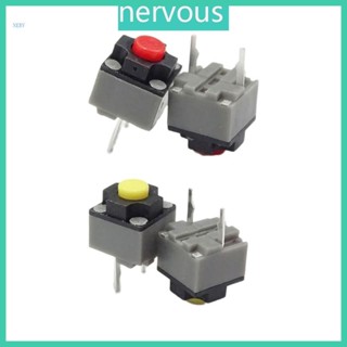 Nerv 熱插拔 6x6x7 3mm 滑鼠微動開關按鈕,用於消費電子醫療