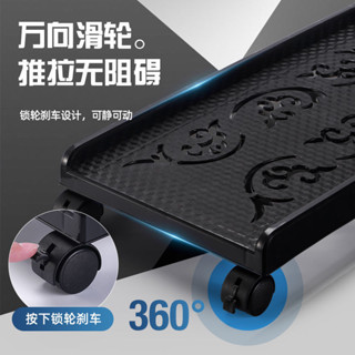 [上新][1.2萬人好評]臺式電腦主機託架家用辦公主機架可移動底座機箱託架滑輪置物架子