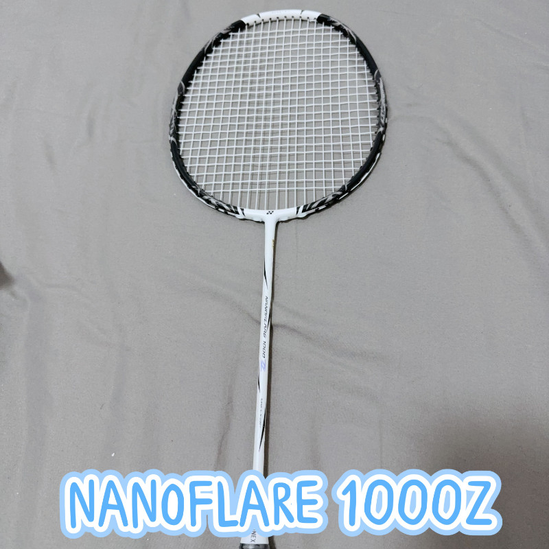 【優品之家】2025新款YONEX 尤尼克斯羽球拍 羽毛球拍 Nanoflare 1000z 白色進攻球拍專業球拍