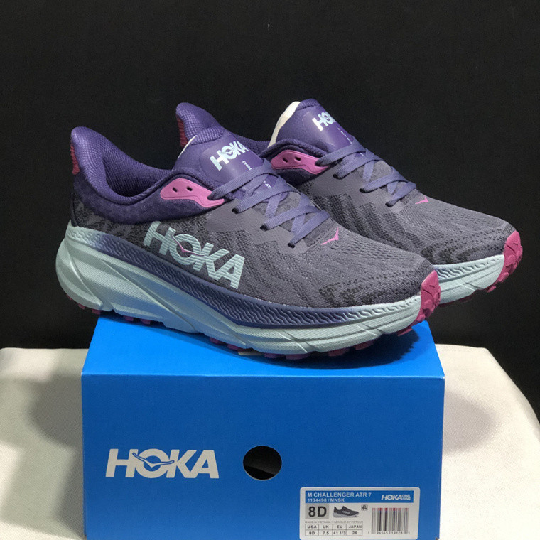 Hoka One One Challenger ATR 7 男女通用輕便透氣跑鞋,男女專業緩震跑鞋,尺碼 36-45