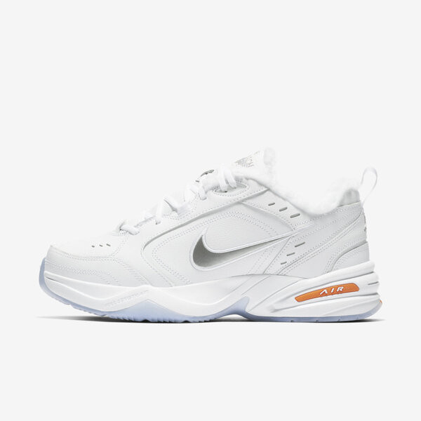 Nike Air Monarch IV PRM 男女 休閒鞋 Snow Day 老爹鞋 白銀 [AV6676-100]