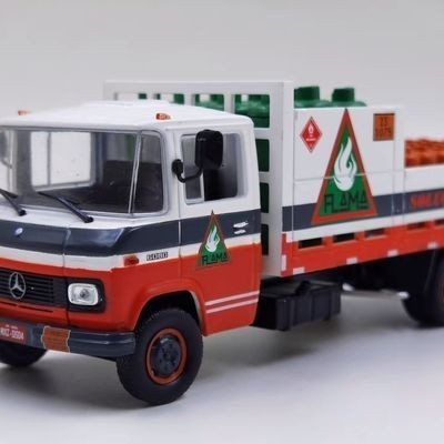 IXO 1/43 賓士 煤氣罐車模型 卡車貨車 BENZ 608D