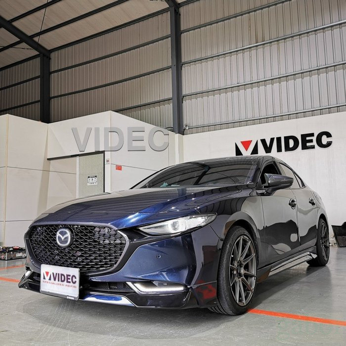 威德汽車 2019 20 全新 MAZDA3 四門 運動版 空力套件 前下巴 側裙 後下巴 M3 馬三 ABS材質