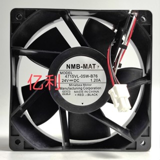 NMB 4715VL-05W-B76 24V 1.20A 12CM 12038 ACS880變頻器散熱風扇