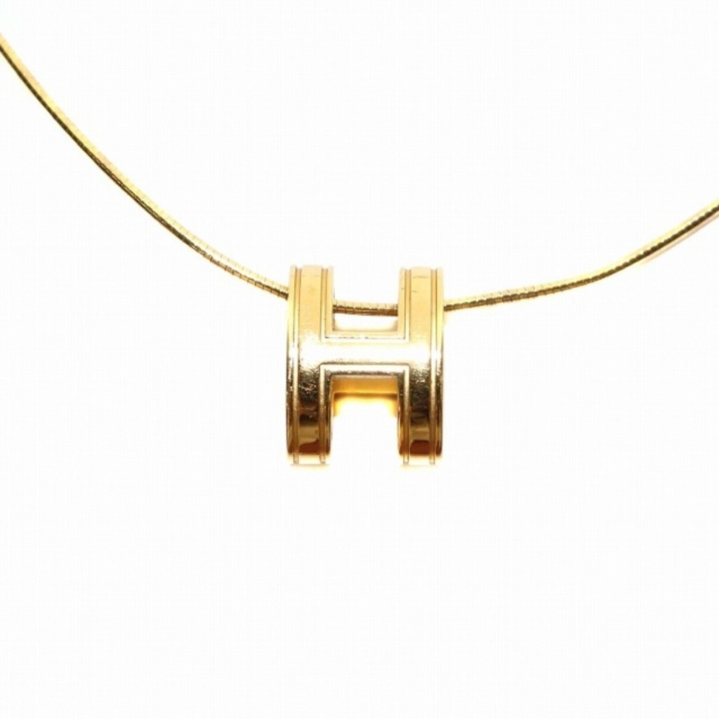 愛馬斯寶石項鍊吊墜 H 標誌黃金 日本直送 二手