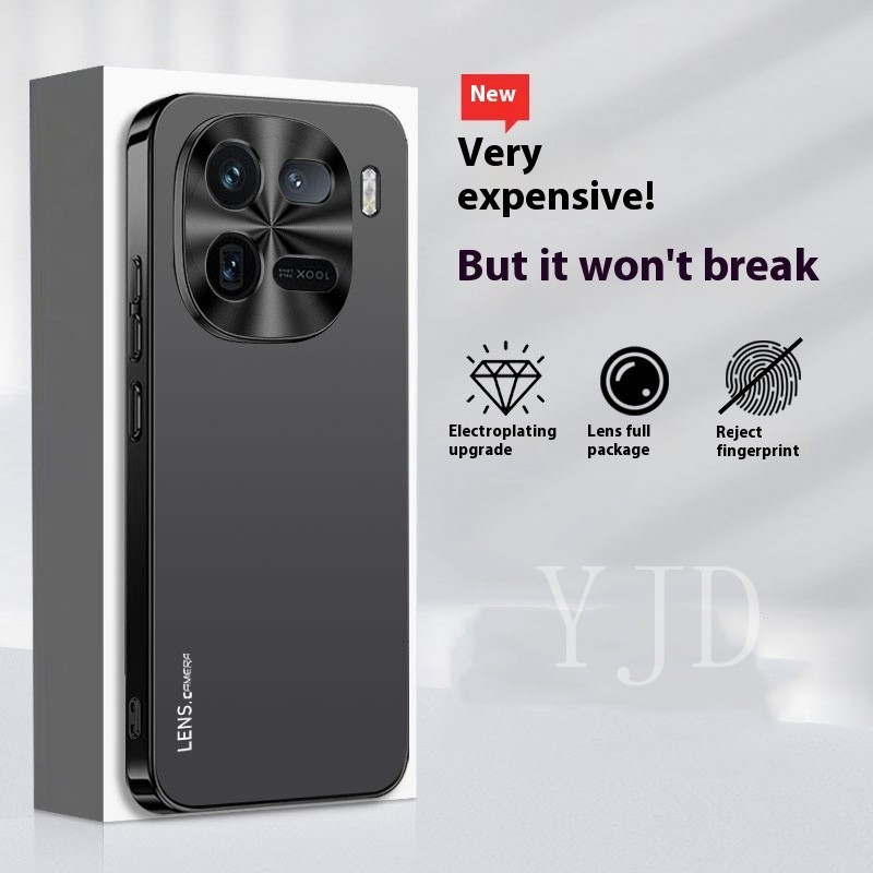 Yjd Vivo IQOO 12 Pro 手機殼新品亞克力背板防震手機殼
