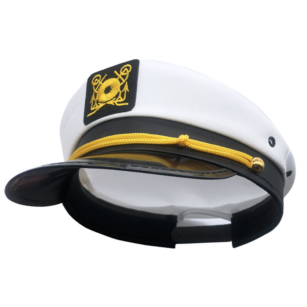 ✨fourM✨帽子合集  白色刺綉海軍帽  歐美警察帽黑色成人女警情趣