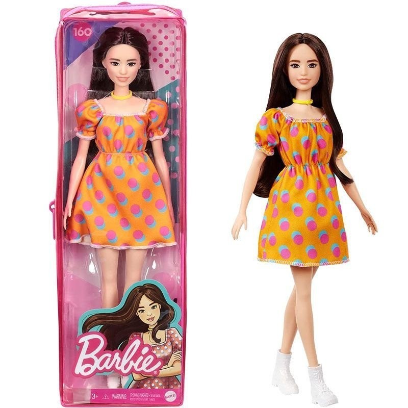 barbie 玩具 擺件 芭比時尚達人之甜美波點少女GRB52正品芭比娃娃BARBIE女孩玩具