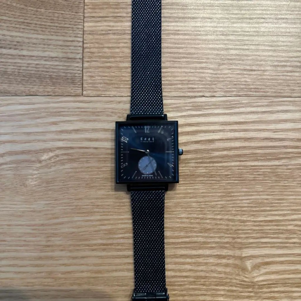 Knot 手錶 藍色 設計概念 日本直送 二手