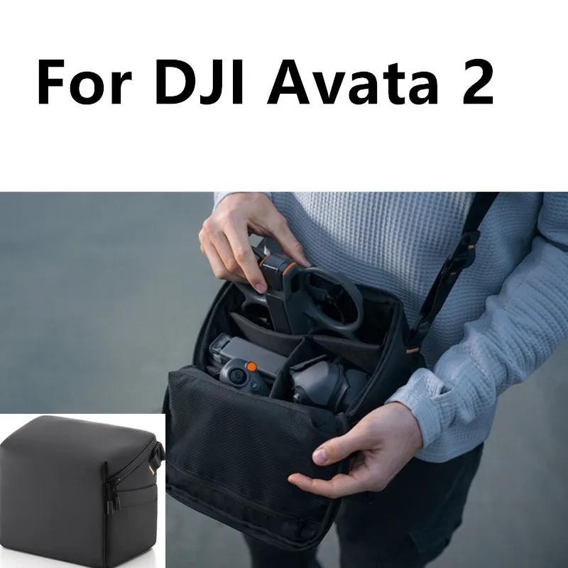 適用於 DJI Avata 2 便攜無人機收納包 DJI Avata 2 goggles 3 無人機配件戶外旅行斜挎包