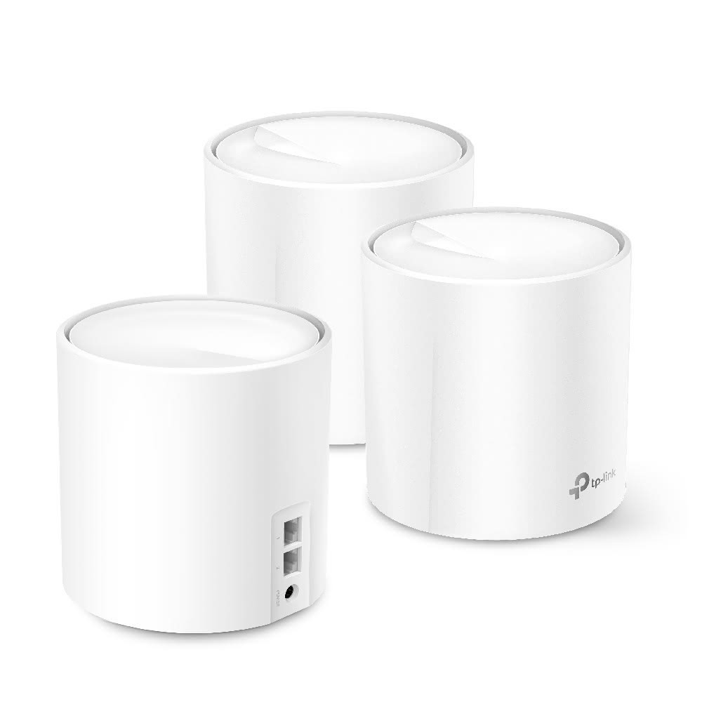 【TP-LINK】Deco X20 AX1800 真Mesh 雙頻無線網狀路由器 3入組