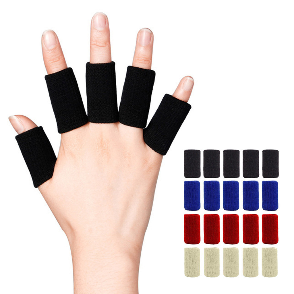 【現貨】 專業運動護指套 尼龍 籃球護指 運動用品護具 一套