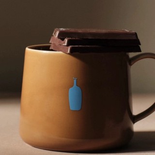 好品質 噹天出貨#BlueBottleCoffee日本藍瓶咖啡陶瓷馬剋. 杯棕色