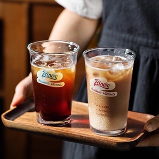 [D0314]ins高顔值玻璃杯透明咖啡杯高顔值咖啡果汁牛奶飲料杯辦公室喝水杯果汁美式水杯玻璃杯