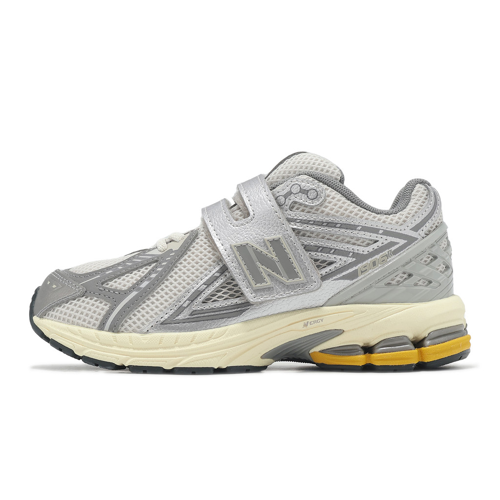 New Balance NB 童鞋 1906 中童鞋 寬楦 灰 銀 魔鬼氈 運動鞋 [ACS] PV1906RD-W