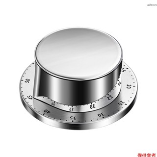 白色 廚房機械式定時器計時器