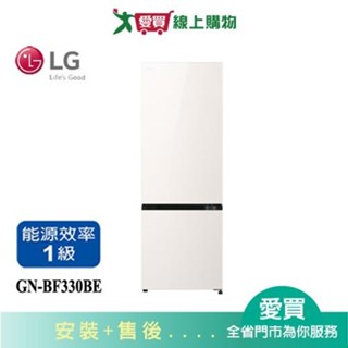 LG樂金332L智慧變頻雙門冰箱GN-BF330BE 含配送+安裝【愛買】