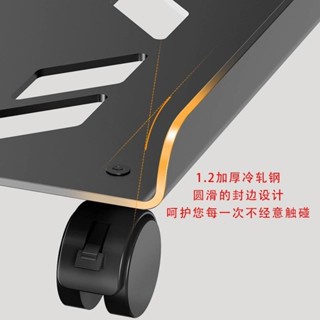 [現貨現髮][2090人好評]可移動臺式電腦主機託架帶輪機箱底座支架通用型底託金屬置物架子