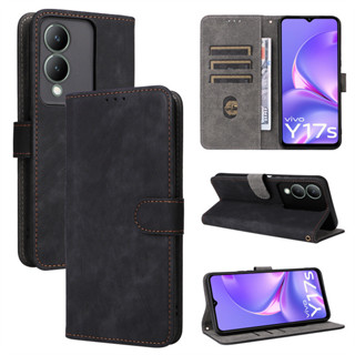免運✅臺灣現貨✅適用VIVO Y33T 2023（V2317A）手機皮套Y17S 4G手機殼插卡支架掛繩防摔保護套