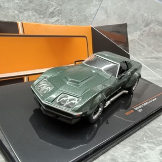 IXO 1/43 Chevrolet Corvette C3 Custom 1972 雪佛蘭汽車模型絕版車模