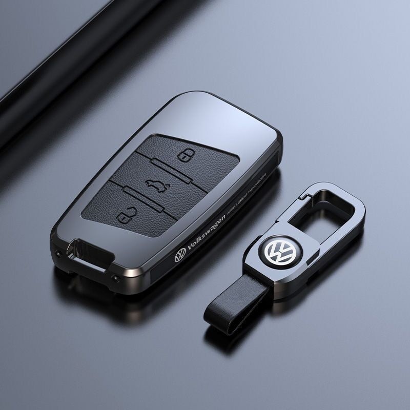 台冠汽車 福斯 鑰匙套 Volkswagen 鑰匙套 Tiguan Polo Golf 7 GTI 甄選優質頭層 鋅合金
