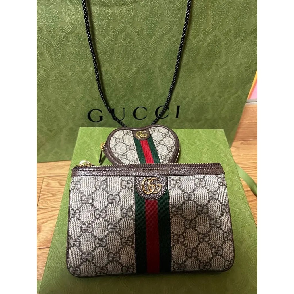 近全新 GUCCI 古馳 腰包 Ophidia系列 日本直送 二手