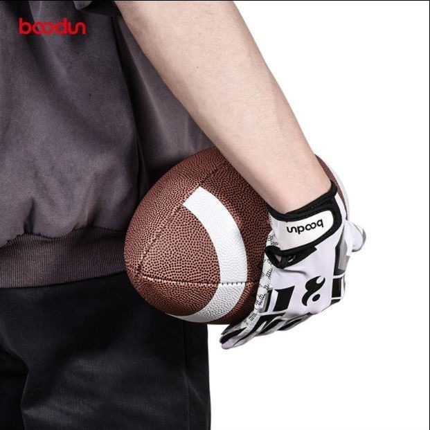 【兒童橄欖球】橄欖球手套BOODUN博頓美式足球棒球長指戶外全掌矽膠防滑高彈透氣