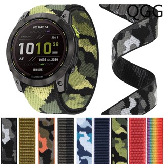 22mm 26mm 針織尼龍錶帶 適用於華米Amazfit Falcon佳明Garmin Fenix 7x尼龍回環錶帶