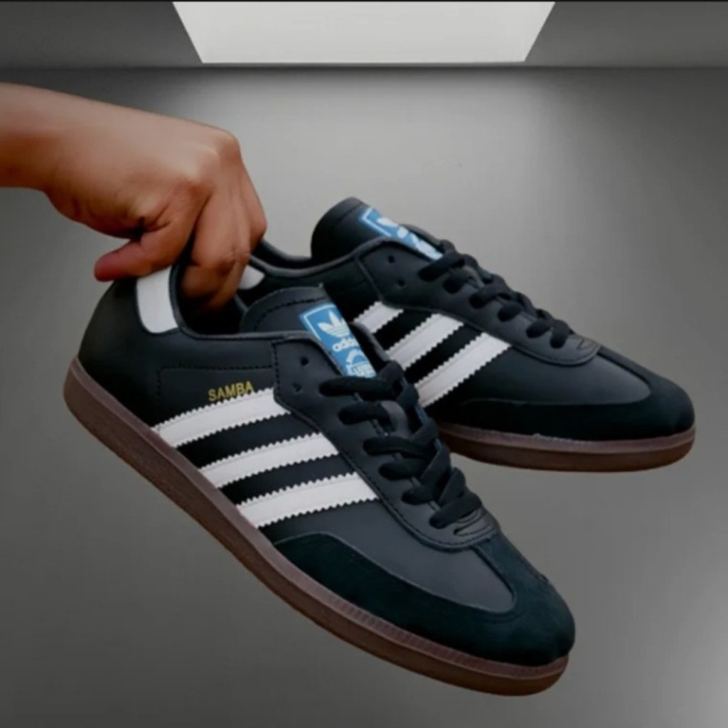 愛迪達 Adindas Samba 純素黑白色 FX9042 Samba og 黑白色口香糖 Adidas Samba