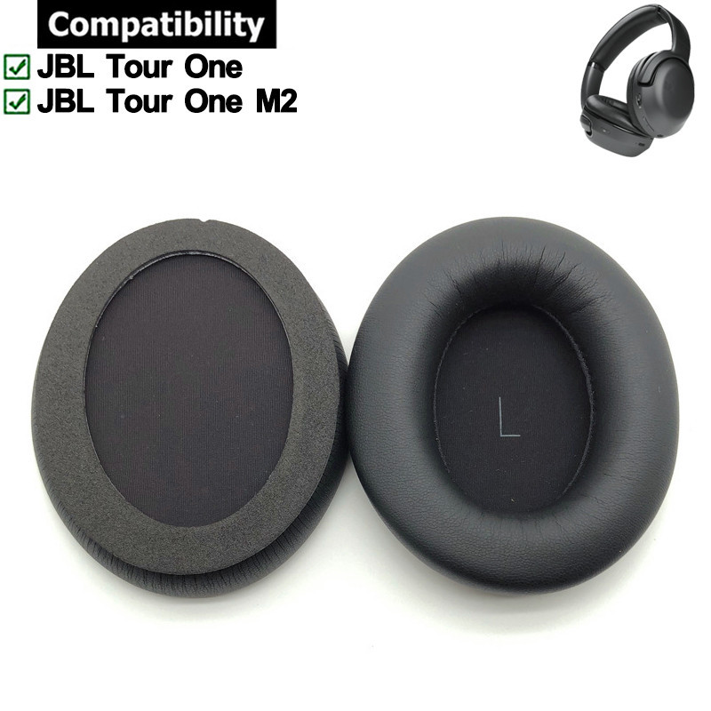 1 對耳墊適用於 JBL Tour One M2 耳機耳墊墊海綿耳機耳罩