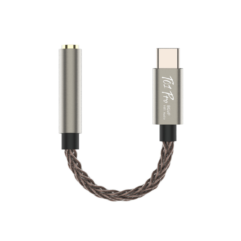 Bgvp T01pro Dac解碼音頻HiFi耳機放大器USB Type-C轉3.5mm 32bit數字解碼器T01 P
