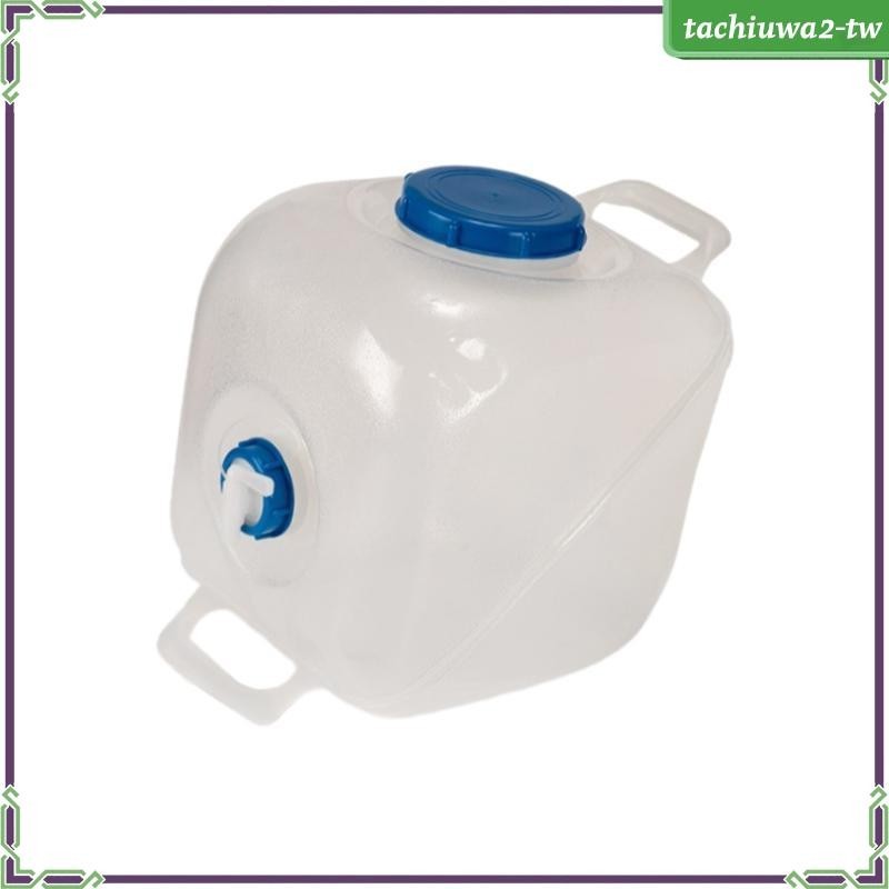 [TachiuwaecTW] 20l 儲水罐儲水罐帶水龍頭水罐折疊水袋背包洗碗遠足戶外