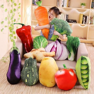 創意仿真大白菜 胡蘿蔔 蔬菜抱枕 可愛水果系列 毛絨玩具 女生睡覺玩偶