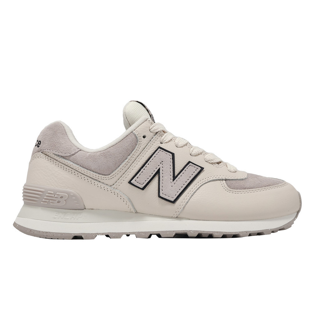 New Balance 574 NB 女鞋 米白 灰 休閒鞋 復古 運動鞋 [YUBO] WL574GB2-B