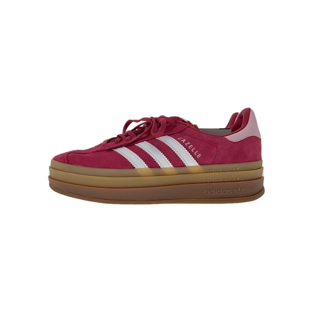 Adidas 休閒鞋 球鞋GAZELLE23.5cm 粉紅色 低筒 日本直送 二手