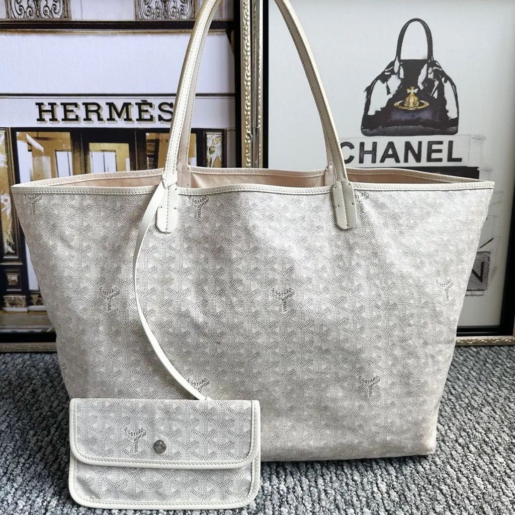 Goyard Handbag Purse Tote Bag Purse gm white mercari 日本直送 二手