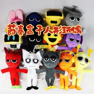 臺灣出貨 Sprunki節奏盒子 節奏盒子玩偶 音樂盒子 節奏盒子人形玩偶 Plush版站立形態 毛絨玩具 人型形態玩偶