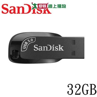 SanDisk Ultra Shift USB3.0 32G 隨身碟SDCZ410【愛買】