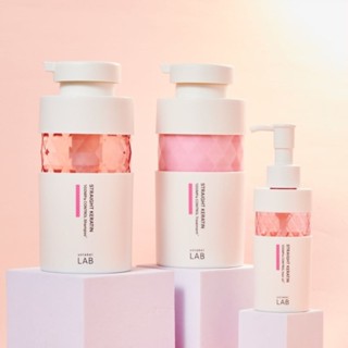 【unlabel LAB-超柔順亮澤玫瑰角蛋白系列 洗髮精400ml 護髮素400ml 護髮精華100ml】現貨 日本境