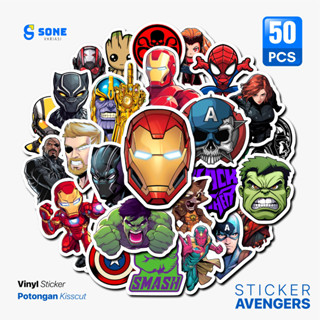 POLAROID HP MARVEL 貼紙復仇者聯盟漫威乙烯基防水防水貼紙超級英雄頭盔書刊摩托車手提箱惠普外殼筆記本電腦