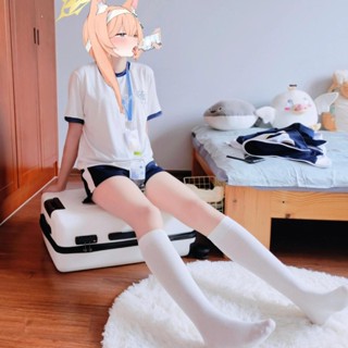 【現貨下殺】碧藍蔚藍檔案體操服 瑪麗cos 日本運動服JK製服日本體操服啦啦隊隊服cosplay二次元角色扮演日式高校體