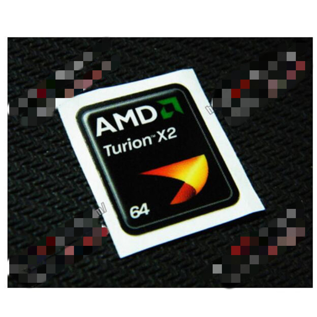 Amd Tuion X2 CPU 標籤貼紙適用於筆記本電腦電腦數字個性化 DIY 裝飾