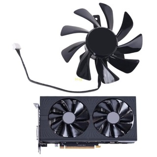 Bt T129215Su RX 570 470D GPU Cooler 顯卡風扇適用於 Sapphire Radeon