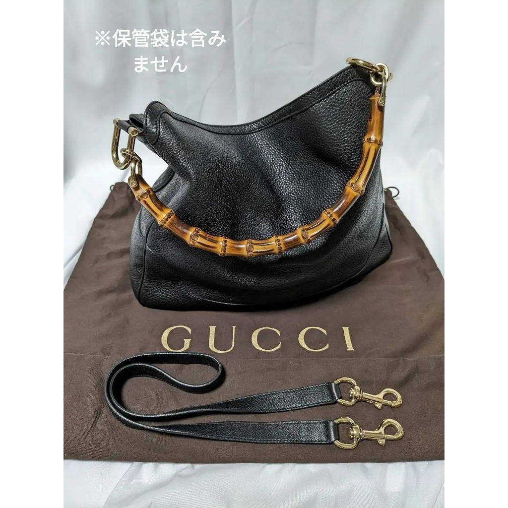 GUCCI 古馳 肩背包 竹節系列 Hobo系列 日本直送 二手