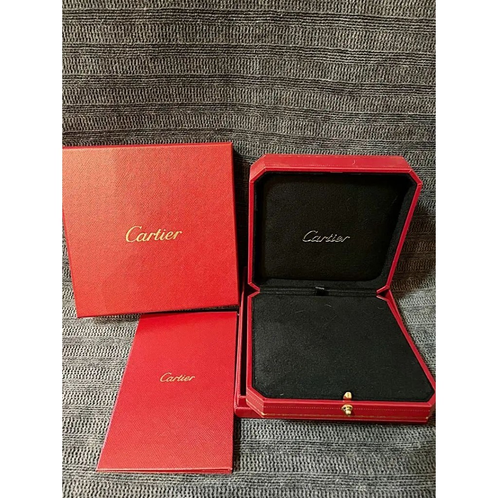 Cartier 卡地亞 項鍊 領帶 盒子 日本直送 二手