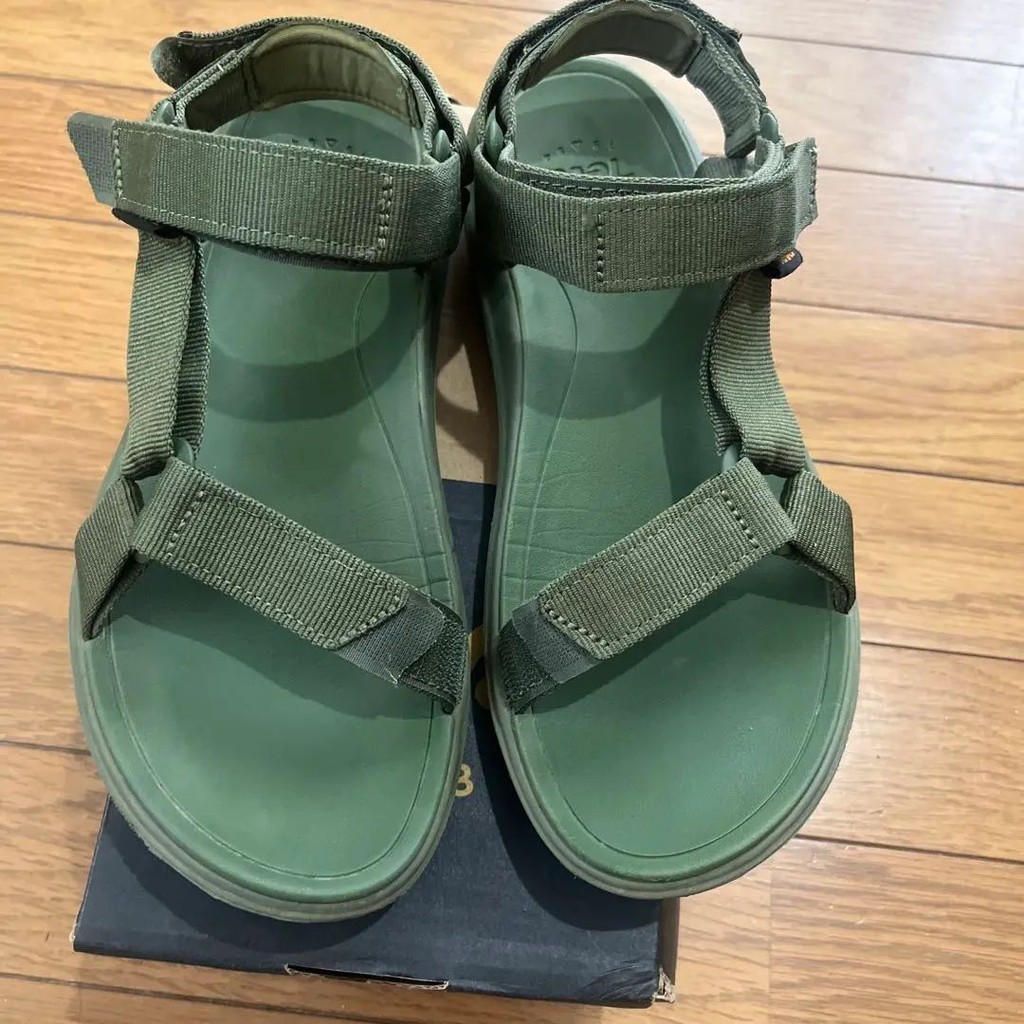 TEVA 涼鞋 卡其綠 日本直送 二手