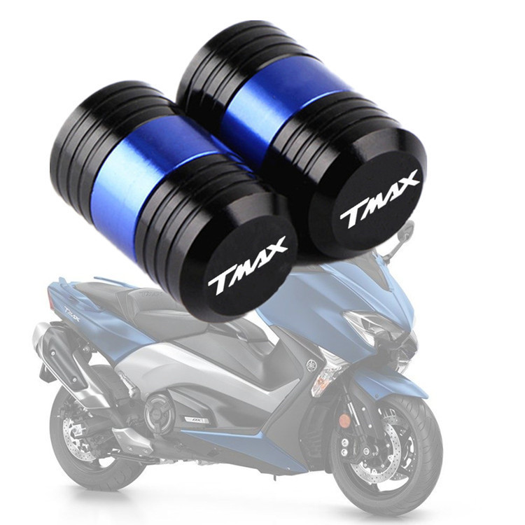 【熱賣】適用雅馬哈TMAX530/DX/SX/TMAX560 Tech Max 改裝輪胎氣嘴蓋 氣帽