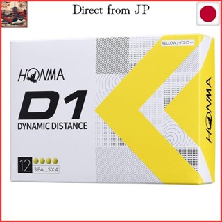 Homma 高尔夫球 D1 D-1 BT2201 2 片软离子膜飞行系统远距离高尔夫球 1 打 12 球 Cospa H