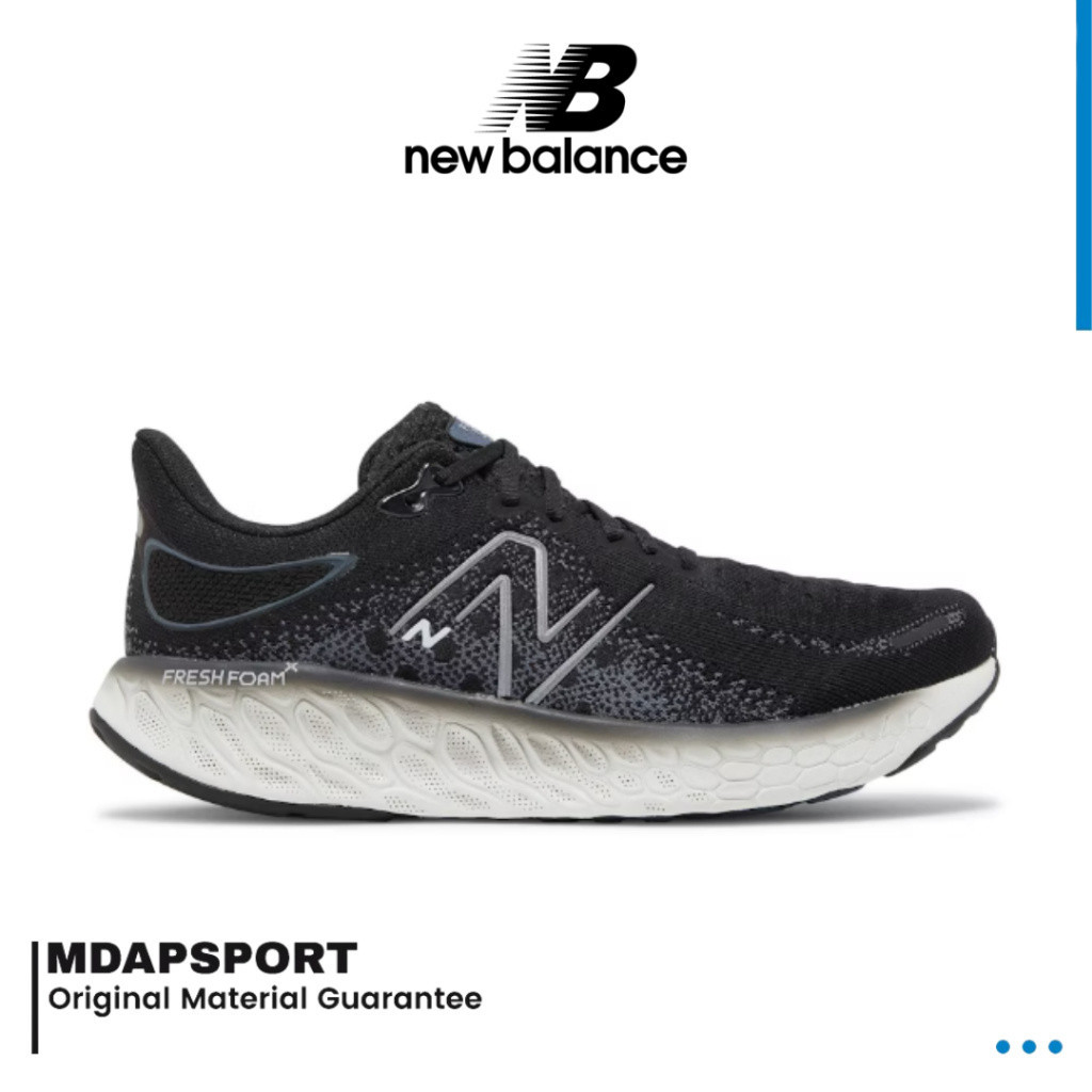 紐巴倫 New Balance Fresh Foam X 1080v12 男士跑步鞋 - 黑色 Thunder