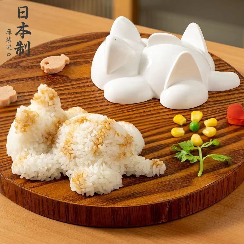 限時優惠日本進口飯糰模具食品級壽司工具寶寶餵飯神器貓咪創意造型便當